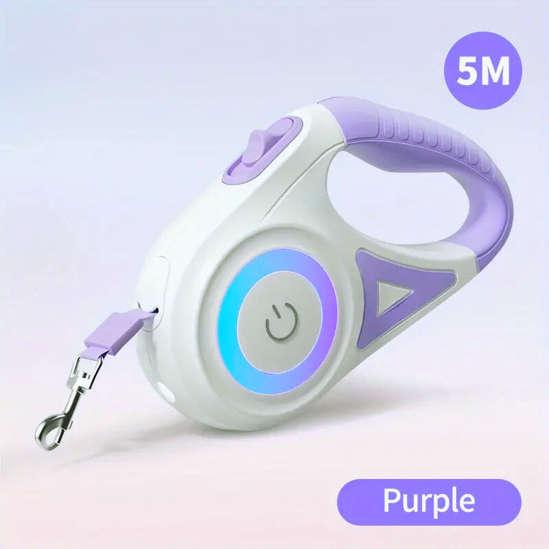 Dog Leash - Purple - 5m - Rojeco - Edited